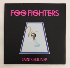 TAYLOR HAWKINS SIGNED AUTOGRAPH ALBUM RECORD FOO FIGHTERS SAINT CECILIA JSA COA