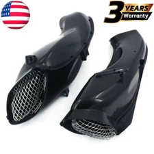 2x Ram Air Intake Tube Duct Cover Fairing Set for Suzuki GSXR600 750 2004-2005