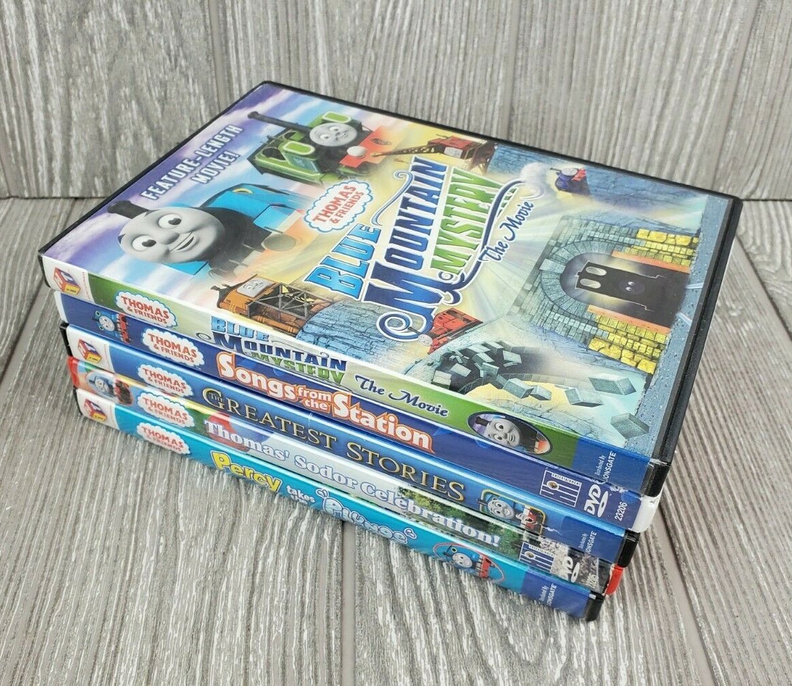 LOT 5 - THOMAS & FRIENDS - DVD Movie Collection Set LOT 5 - THOMAS & FRIENDS - DVD Movie Collection Set