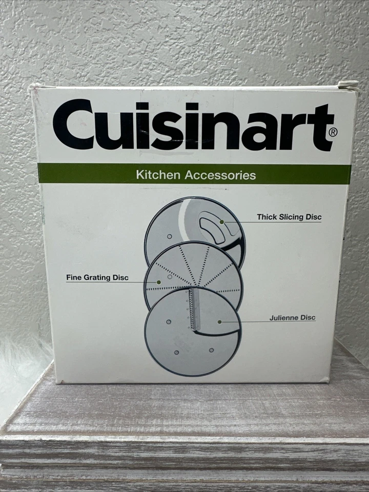 Cuisinart DLC-893 Specialty Disc Set Brand NEW SEALED FAST SHIPPER - Image 2 of 3