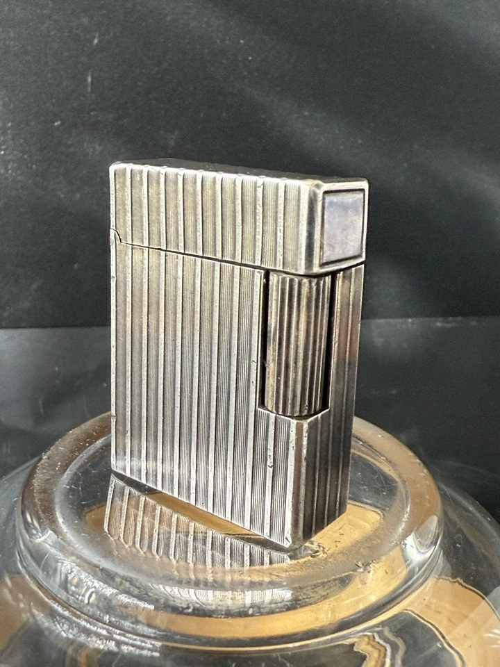 Rare S.T. Dupont Argenté France - Photo 4/4