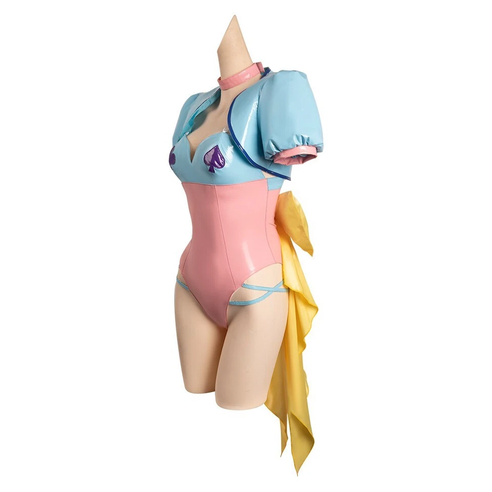 Conejito Niña Hisoka Disfraz Trajes Halloween Carnaval Traje Mono Fiesta Foto 4 de 4