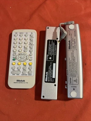 Mintek MDP-1760 DVD Player Accessories only Battery Packs And remote - Image 1 of 4