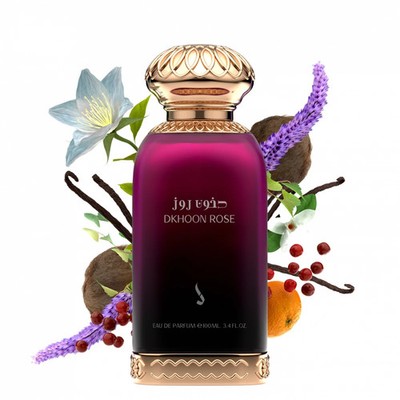 Dkhoon Rose Perfume by Dkhoon Emirates | 100ml Unisex EDP Spray | Free Shipping