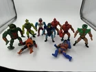 MOTU He-man Vintage 1980s Toy Lot Skeletor Leech Roboto Whiplash Clawful Stinkor