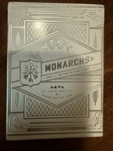 RARE SEALED Theory11 Monarchs Silver Special Edition Eleven Madison Park deck