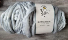 Yarn Bee Chunky Spiral Warm Steel Jumbo Acrylic Nylon Wool Roving