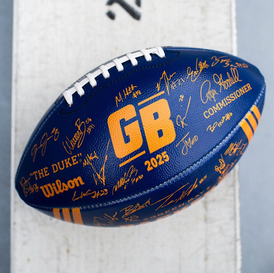 Auténtico Fútbol Autógrafo Equipo Packers 2025 - NUEVO Foto 2 de 4