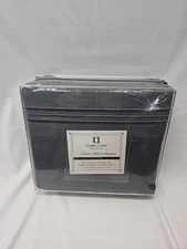 Clara Clark Premier 1800 Collection Deluxe Deep Pocket Sheet Set, Queen Grey