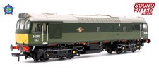 Bachmann Pre-Owned 32-341SFX Class 25/2 D5282 in BR Two Tone Green livery with S