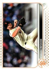 2022 Topps #494 Alex Wood Gold Star
