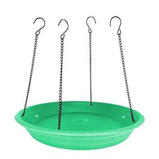 Multi-Purpose Bird Seed Catcher Platform Feeder Hanging Tray With Seed Hoop
