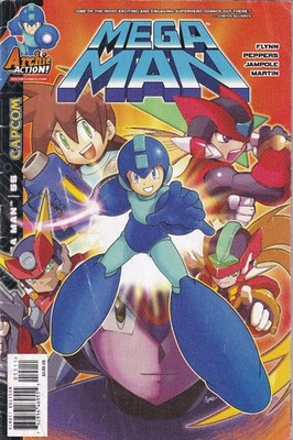 Mega Man #55 Archie Action Capcom Direct Edition 2006