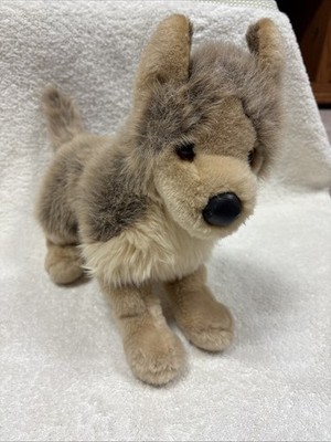 Douglas Tyson Wolf Stuffed Animal Medium Plush Toy RARE Retired Pink Tag