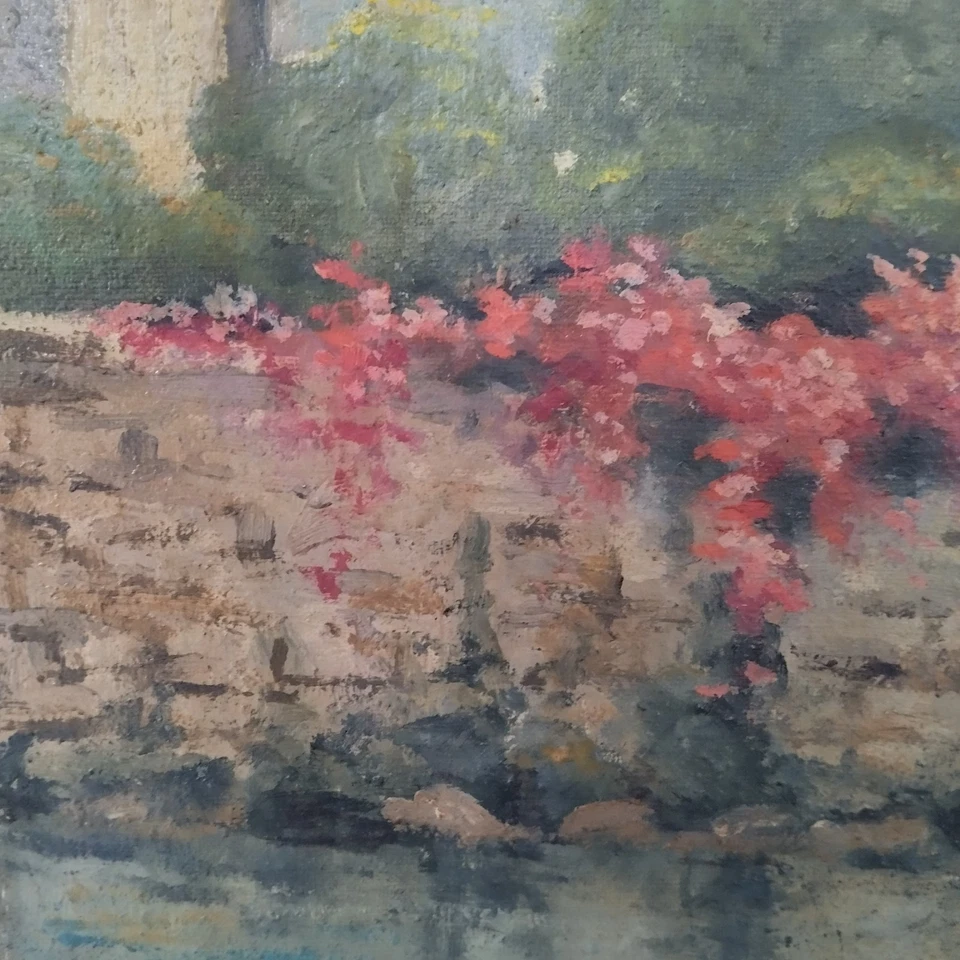 TABLEAU HST "  LE VIEL ANNECY "  Signature à Identifier- Circa  1930-1950 - Photo 4/4