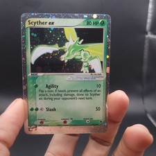 2003 Pokemon EX RUBY & SAPPHIRE SCYTHER EX HOLO 102/109 NM 
