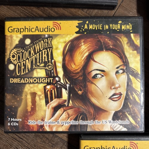 Graphic Audio Cherie Priest The Clockwork Century 1 2 3 4 5 Komplett CD MP3 - Bild 6 von 11