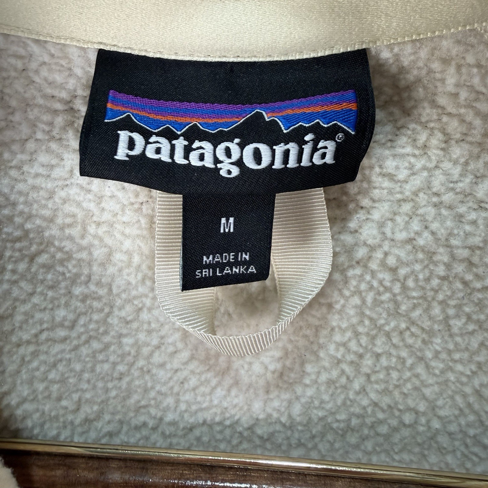 Patagonia Worn Wear Better Sweater Womens M Beige Fleece Lined Quarter Zip  Y42 thumbnail 4