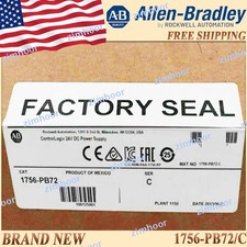 1756-PB72/C New Sealed ControlLogix 24V DC Power Supply Module AB US