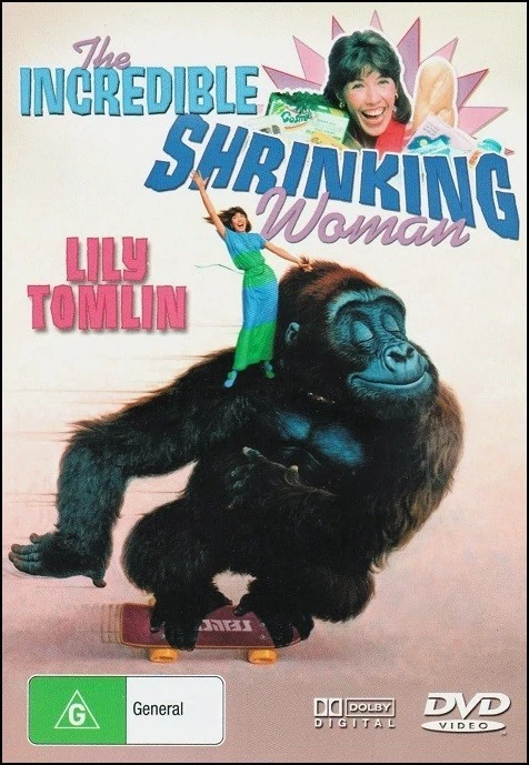 The INCREDIBLE SHRINKING WOMAN Lily TOMLIN Charles GRODIN Ned BEATTY Comedy DVD - Picture 1 of 1