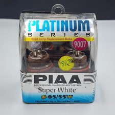 Piaa 9007 Hb5 Super White Headlight Bulbs Pair Used Piaa 9007 Hb5 Super White Headlight Bulbs Pair Used