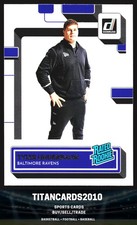 Tyler Linderbaum 2022 Panini Donruss Rated Rookie RC Baltimore Ravens #400