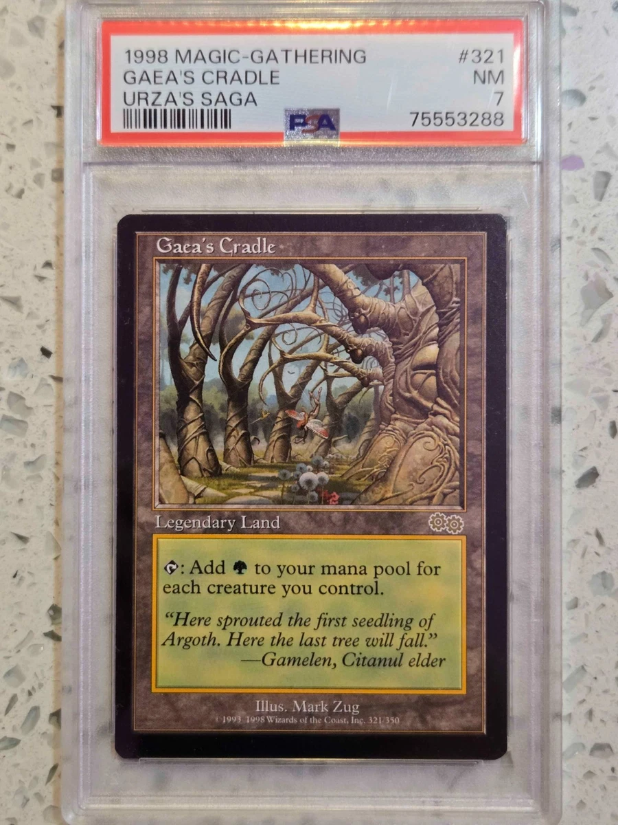 Gaea's Cradle Magic: The Gathering Urza's Saga Near Mint or Better