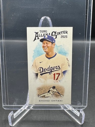 2025 ALLEN & GINTER!  SHOHEI OHTANI! 1889 N22 MINI PARALLEL!  LA DODGERS  N222-1