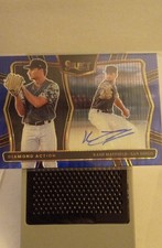 2025 Panini Select - Diamond Action Signatures Kash Mayfield #DAS-KM Blue Pulsar