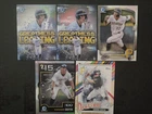 Lot of  5 Konnor Griffin Cards 4 '25 Bowman Chrome,  1 '25 Topps Pirates (RC)