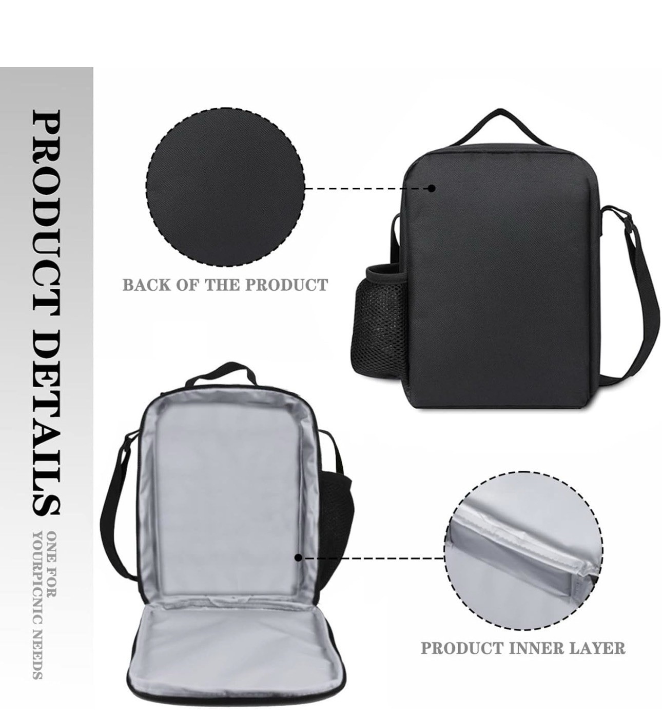 Anime Backpack, Nezuko Tanjiro Casual Backpack, 3D Printed Laptop Bag