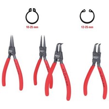 KS TOOLS Zangensatz Sicherungsringe 119.2050 Chrom-Vanadium-Stahl
