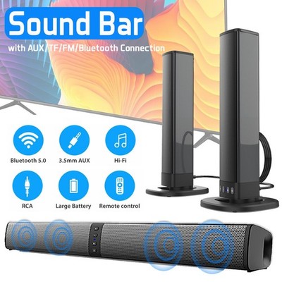 Sound Bar for TV Bluetooth 5.0 Soundbar Surround Sound System for Home Theater
