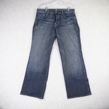 7 For All Mankind Mens Blue 'A' pkt Relaxed Jeans Size W32 x L30 USA Made Y2K
