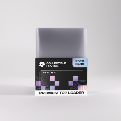 25 Stück Collectible Protect 35pt PREMIUM TOPLOADER Kartenhüllen Schutzhüllen