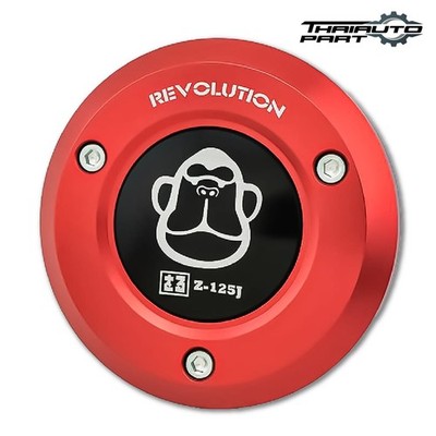 Red RH Engine Case Protect Cover For Honda Monkey Z125 5 Speeds 2018-21