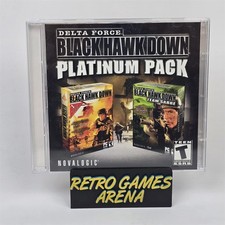 Delta Force: Black Hawk Down - Platinum Pack (PC CD-ROM) Jewel CIB COMPLETE