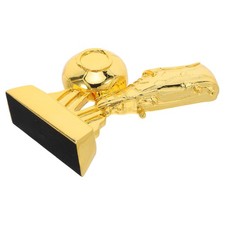 Golden Football Boot Trophy: Resin Soccer Award for Player Achievement - Sports