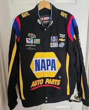 Nascar Napa Auto Parts Jacket Size L