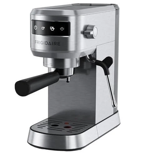 Frigidaire Espresso Machine 20 Bar Milk Frother Cup Warmer Stainless