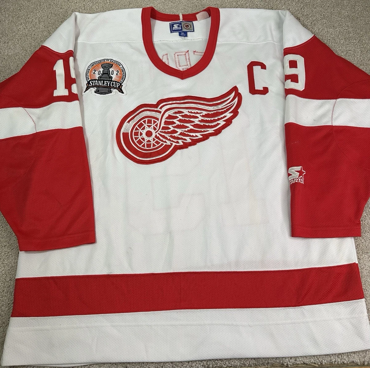 カニエ着用　detroit red wings シャナハン　ユニフォームレプリカ Stanley Cup Detroit Red Wings NHL Fan Jerseys for sale | eBay