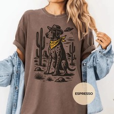 German Shorthaired Pointer Dog Animal Graphic Comfort Tee
