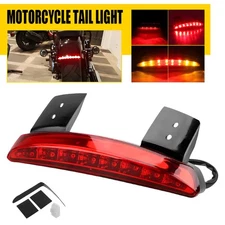 Motorcycle LED Tail Brake Stop Turn Signal Lights Running for Cafe Racer Bobber
