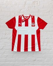 Olympiakos 2009-10 Retro Home Shirt Puma Size: Medium New