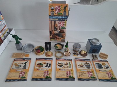 5x Re-Ment Petit Sample Figur Country Life Japan Miniatur Puppenhaus Diorama