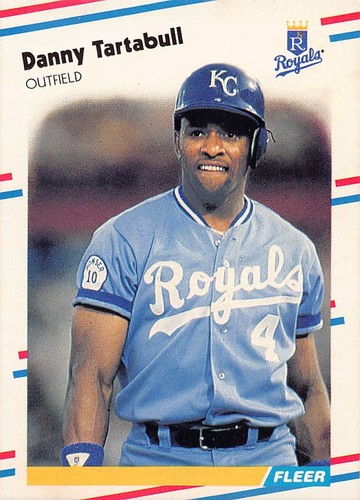 Danny Tartabull 1988 Fleer 271 Kansas City Royals BASEBALL Card - Picture 1 of 2