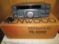 KENWOOD TS-690D HF 50MHz 25W Transceiver Working