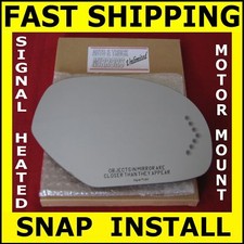 Mirror Glass For Chevy Gmc Truck Suv Passenger Side Signal