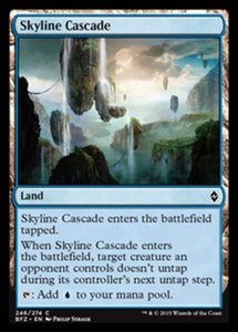 Skyline Cascade - Foil x1 - Battle for Zendikar - NM-Mint, English - Battle for
