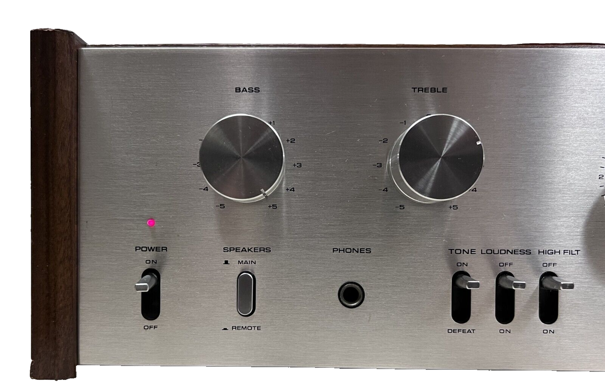 Vintage Technics SU-7100, 35W Stereo Amplifier, 1978, Fully